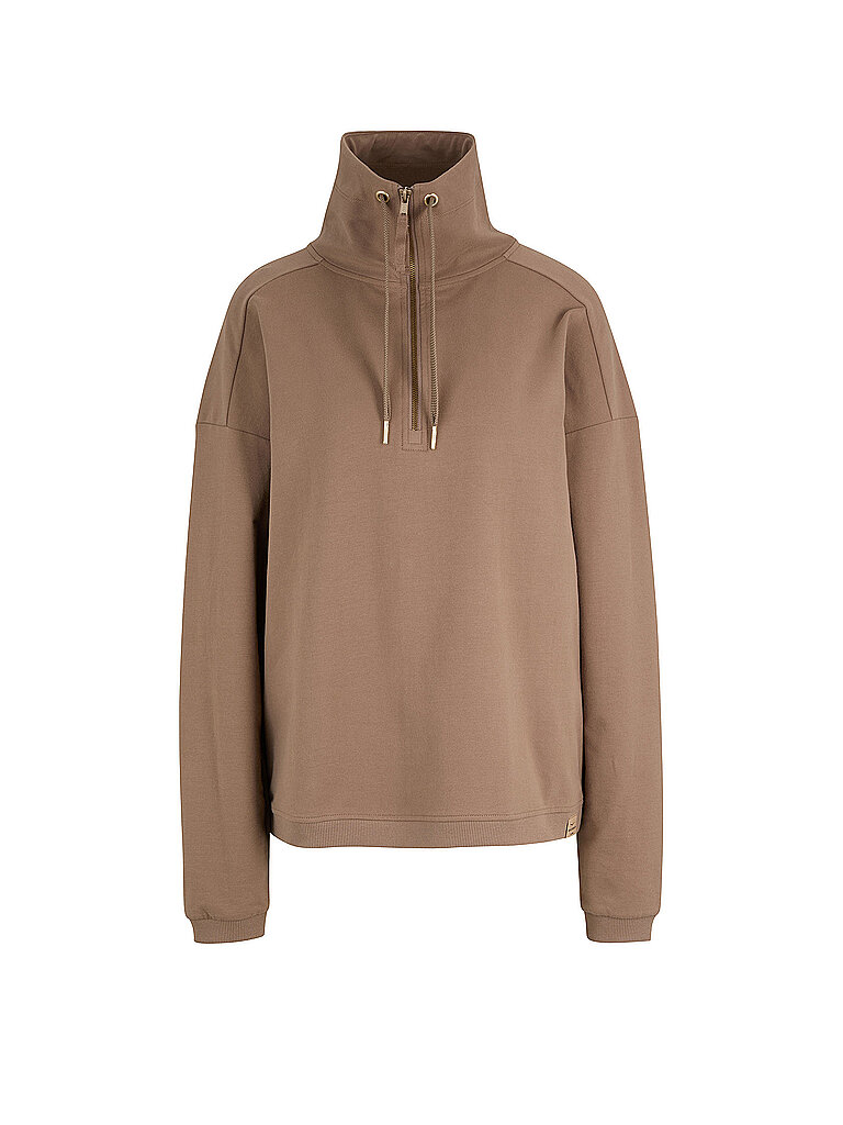 VENICE BEACH VENICE BEACH Damen Sweater Caroline 1/2 Zip camel | S, camel