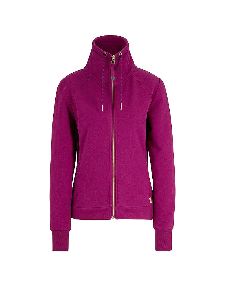 VENICE BEACH VENICE BEACH Damen Fitnessjacke Caron dunkelrot | S, dunkelrot