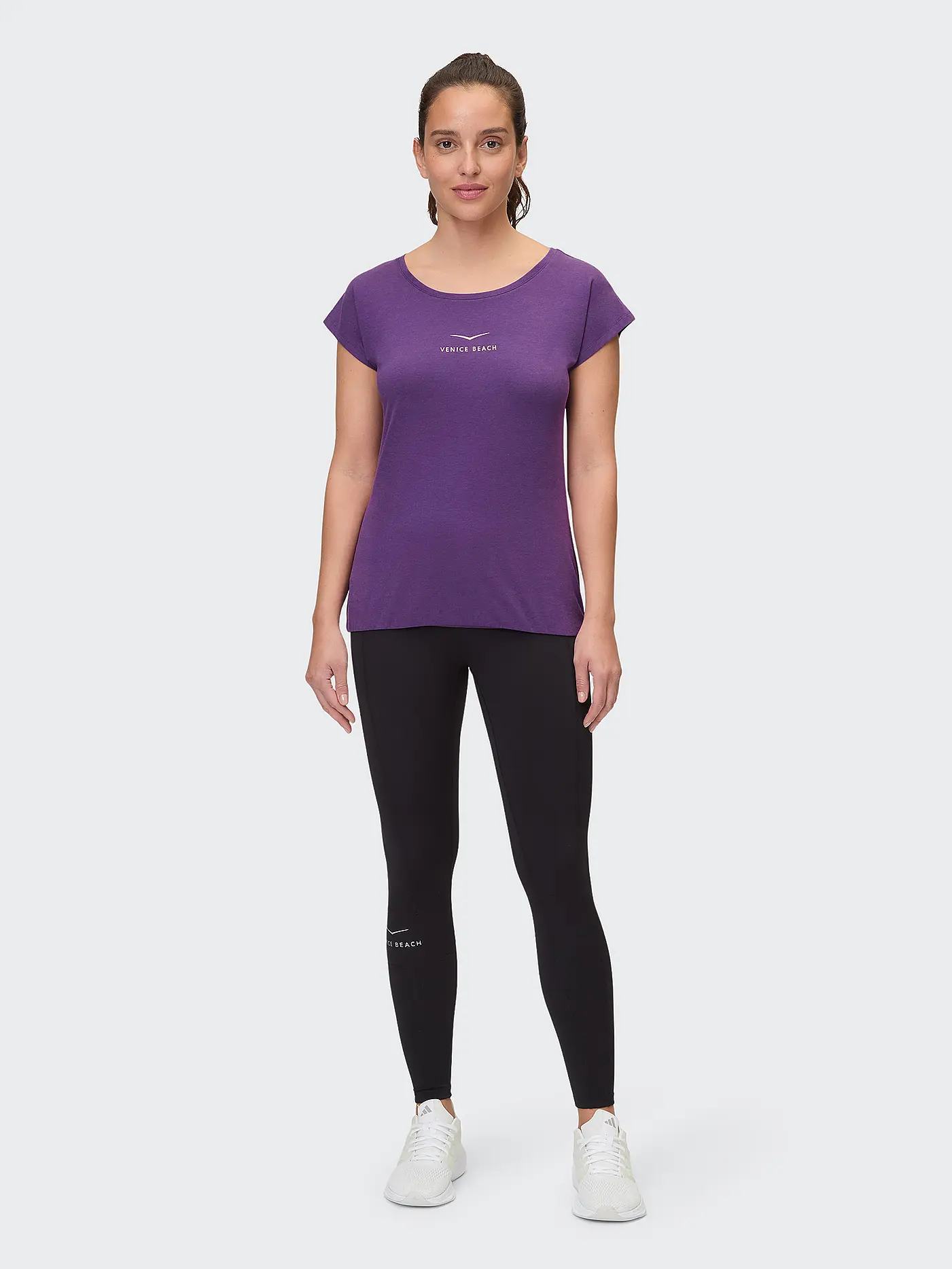 VENICE BEACH |  Damen Fitnessshirt Wonder  | lila