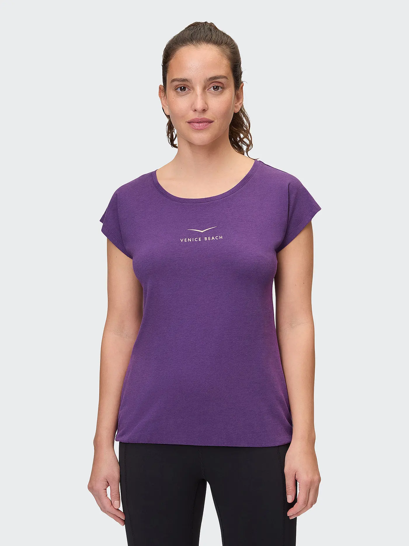 VENICE BEACH |  Damen Fitnessshirt Wonder  | lila
