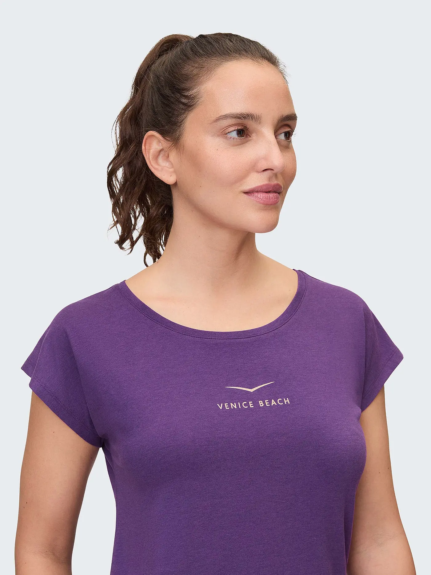 VENICE BEACH |  Damen Fitnessshirt Wonder  | lila
