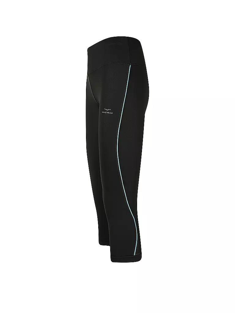 VENICE BEACH | Damen Fitness-Caprihose Kimberly | schwarz