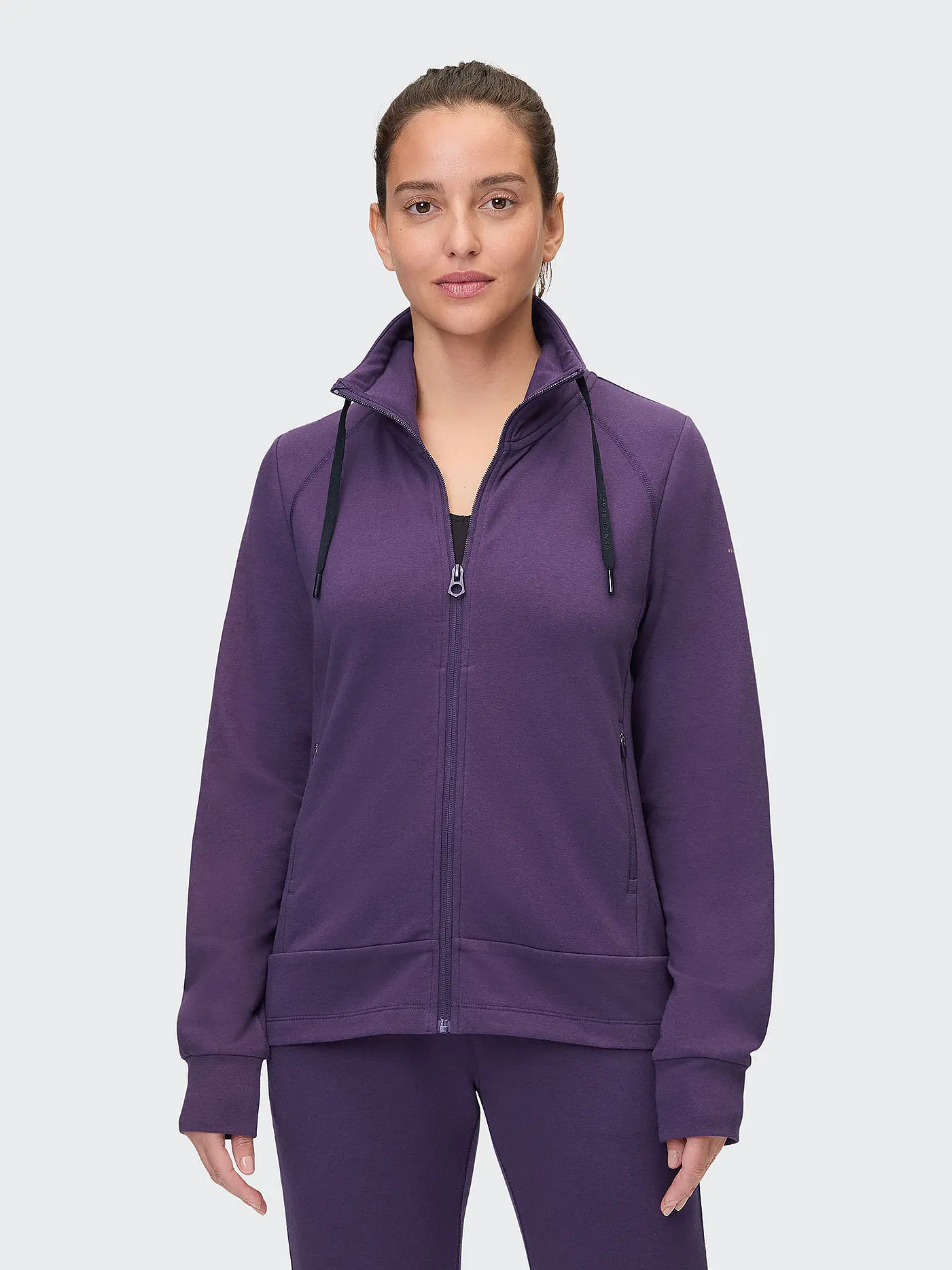VENICE BEACH | Damen Fitnessjacke Florence | lila