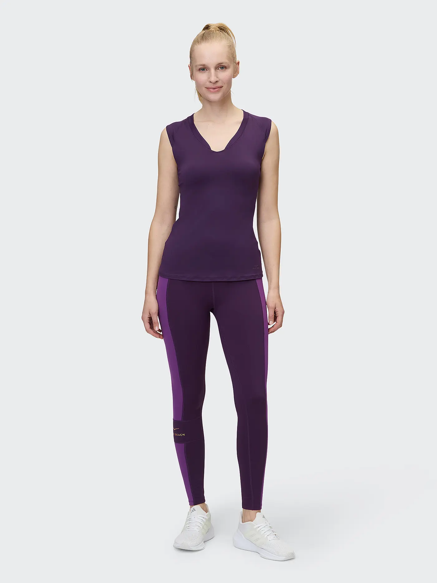 VENICE BEACH | Damen Fitnessshirt Eleam | lila
