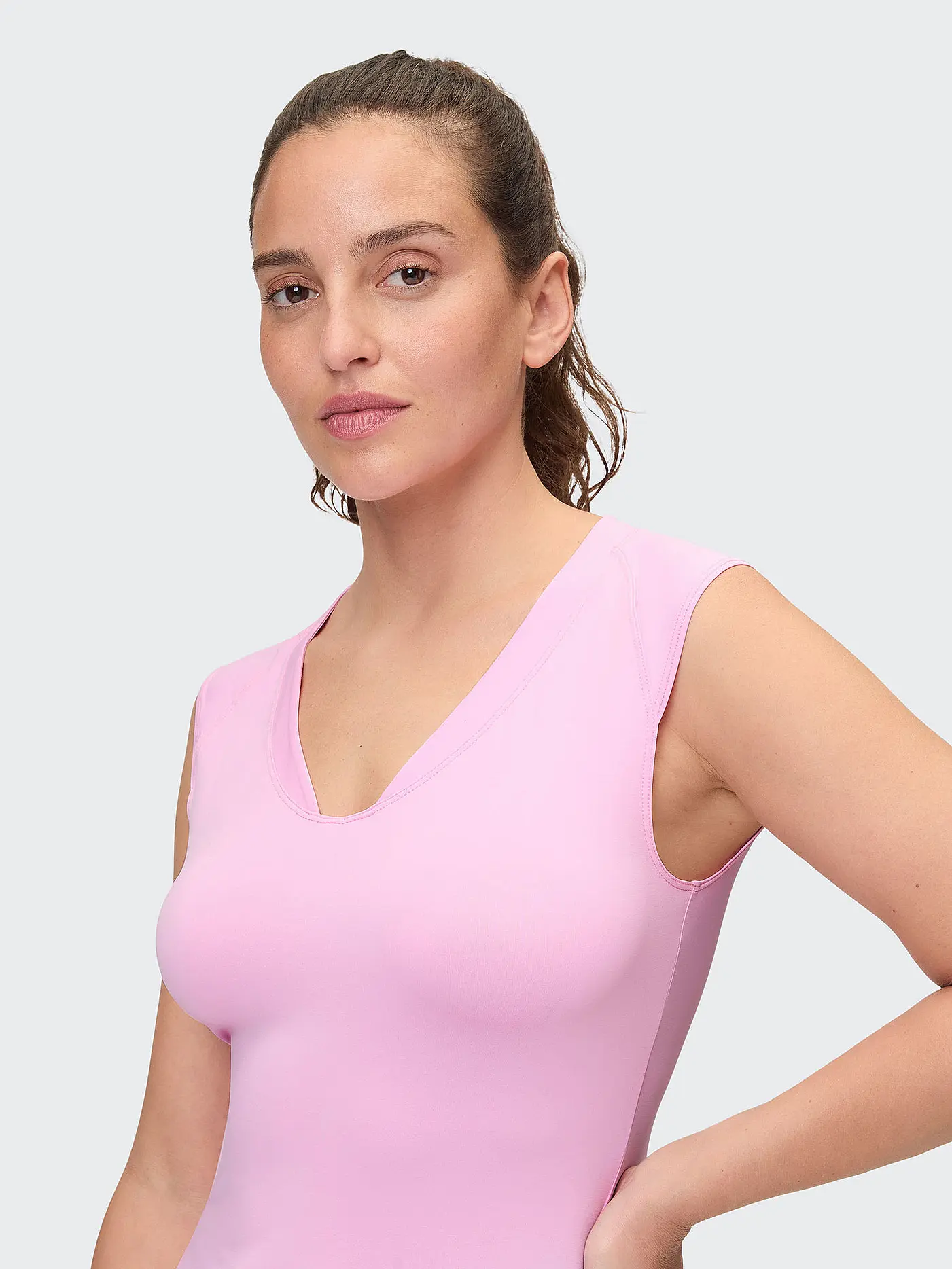 VENICE BEACH | Damen Fitnessshirt Eleam | rosa