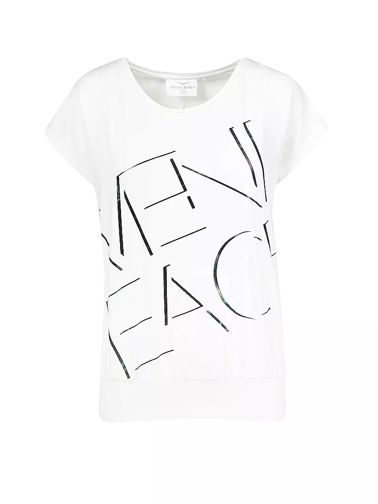VENICE BEACH | Damen Fitnessshirt Nobel | weiß