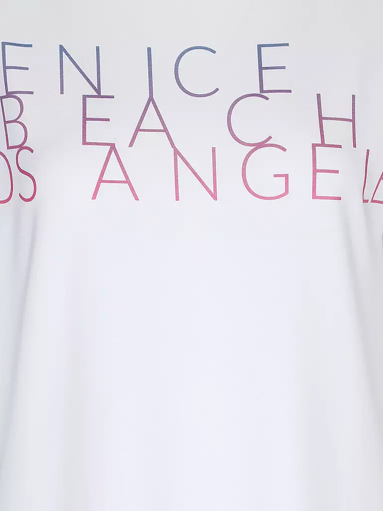 VENICE BEACH | Damen Fitnessshirt Tiana | weiss