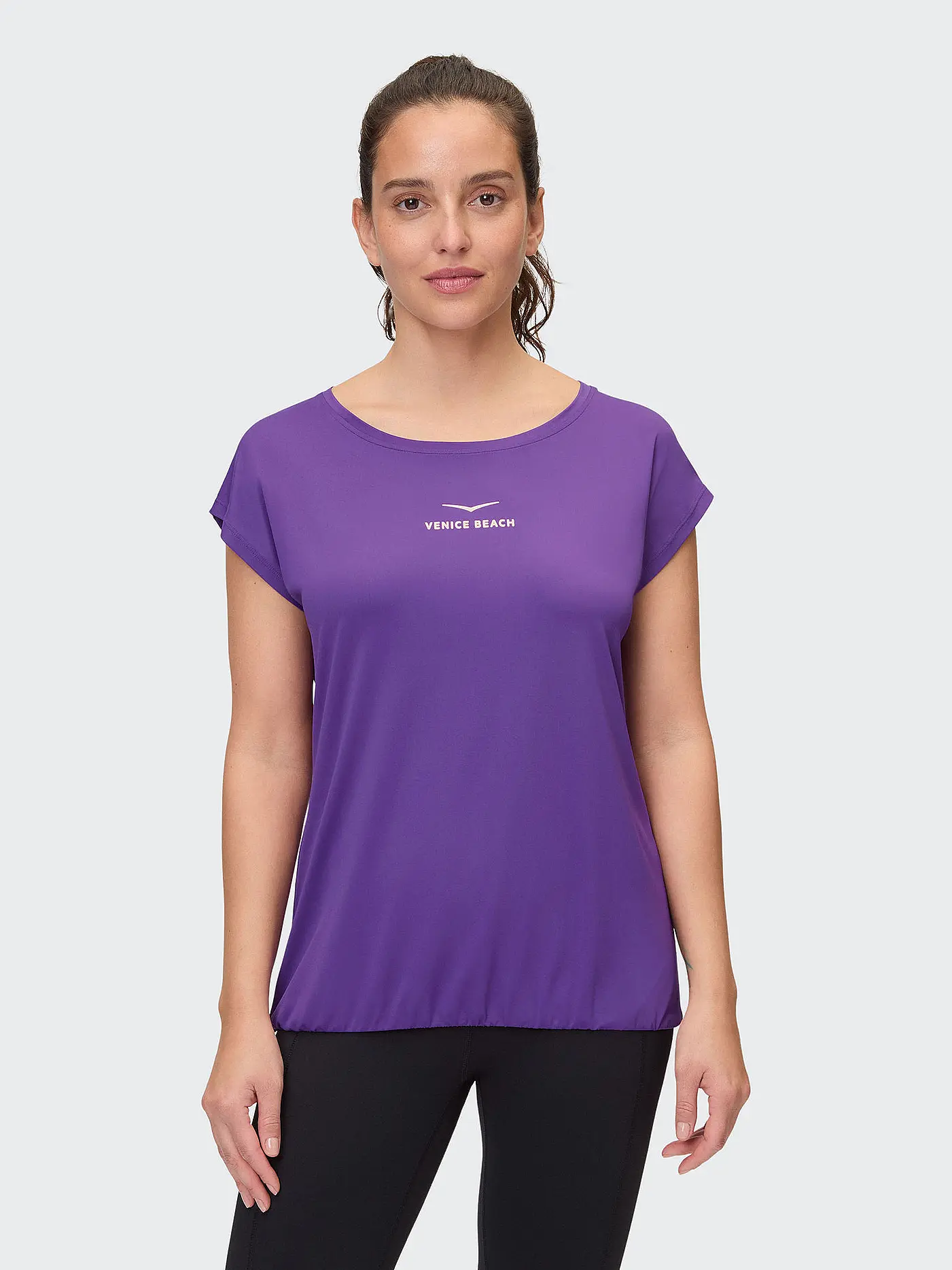 VENICE BEACH | Damen Fitnessshirt Wonder | lila