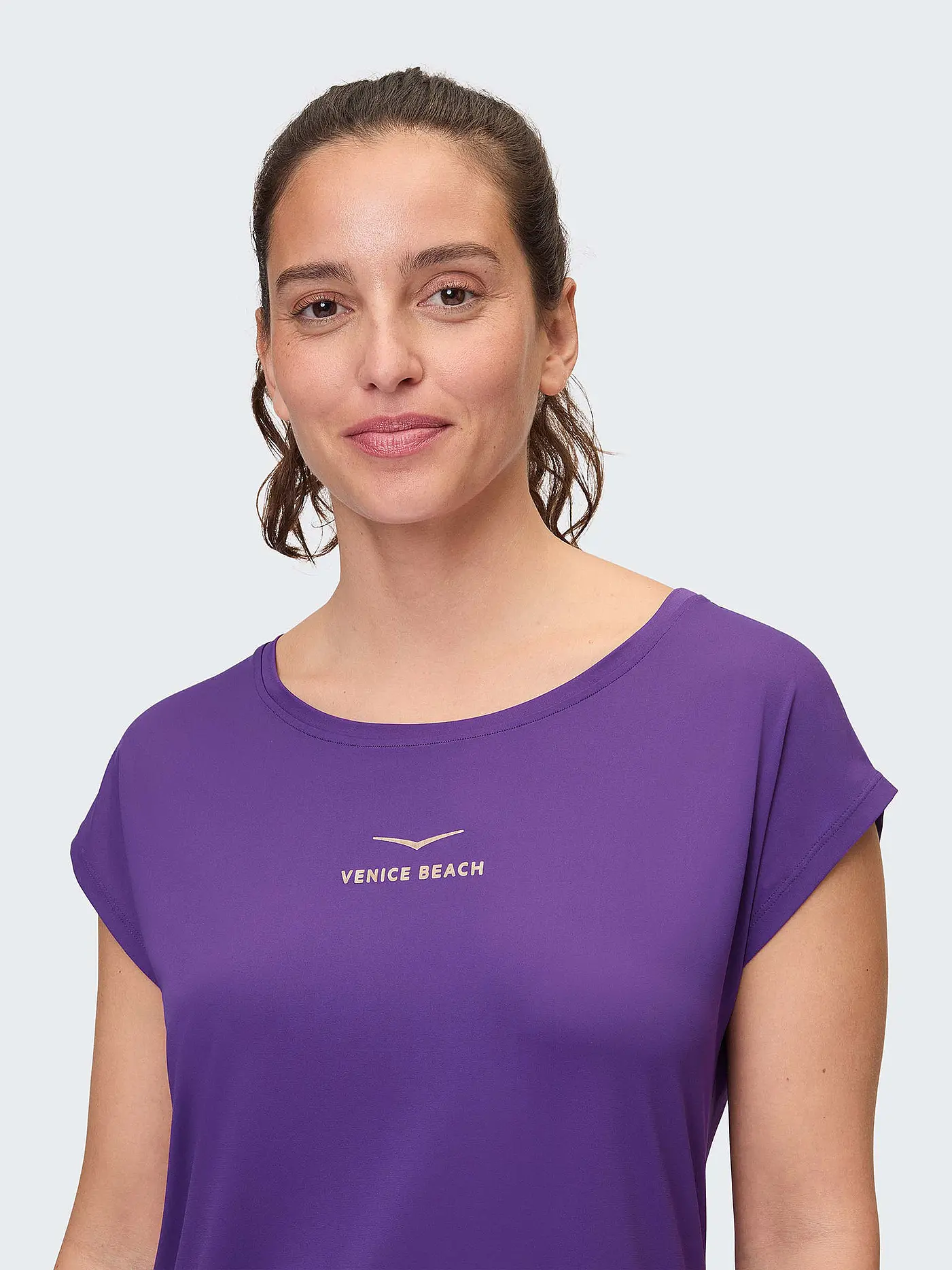 VENICE BEACH | Damen Fitnessshirt Wonder | lila