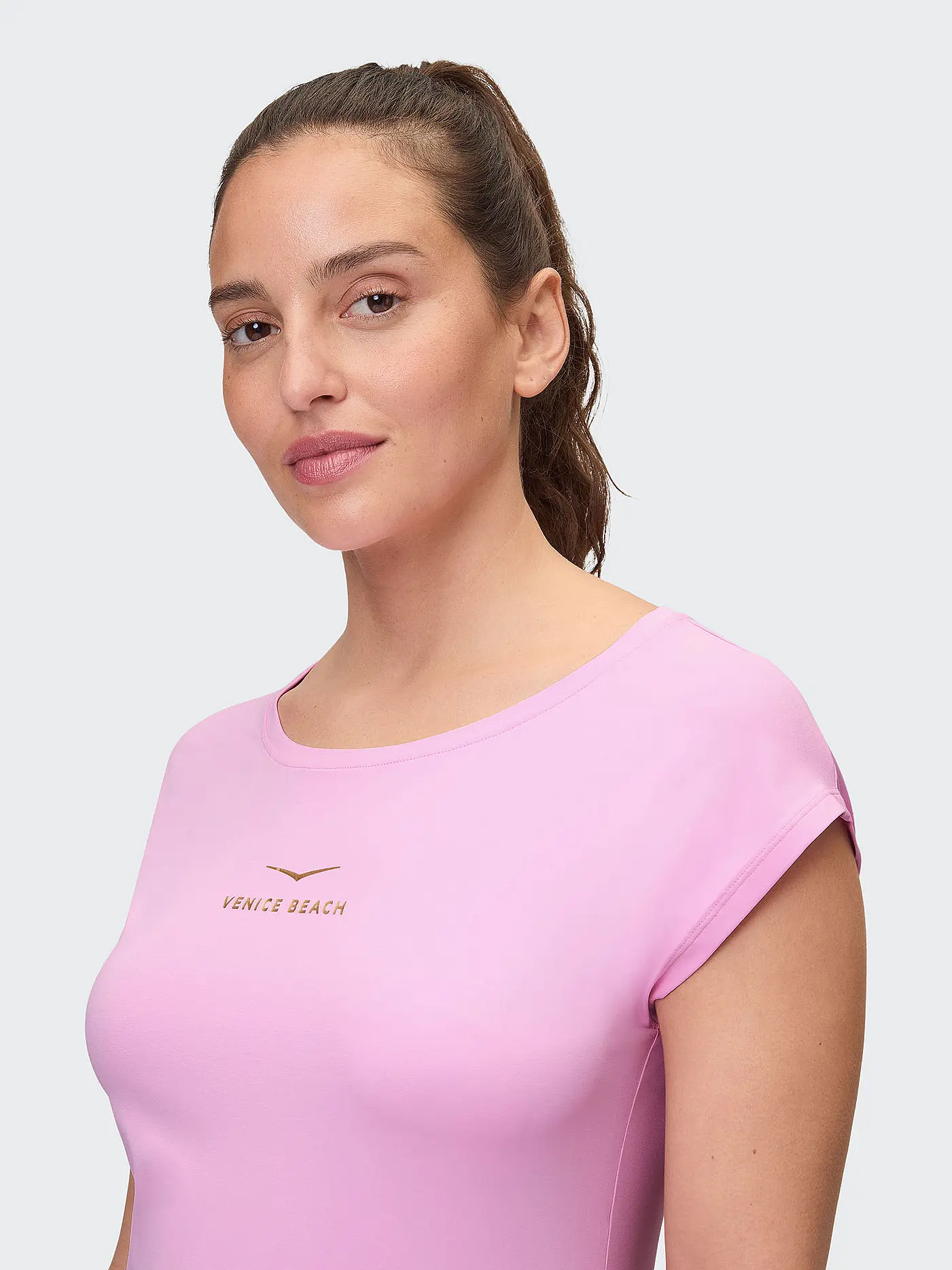 VENICE BEACH | Damen Fitnessshirt Wonder | rosa