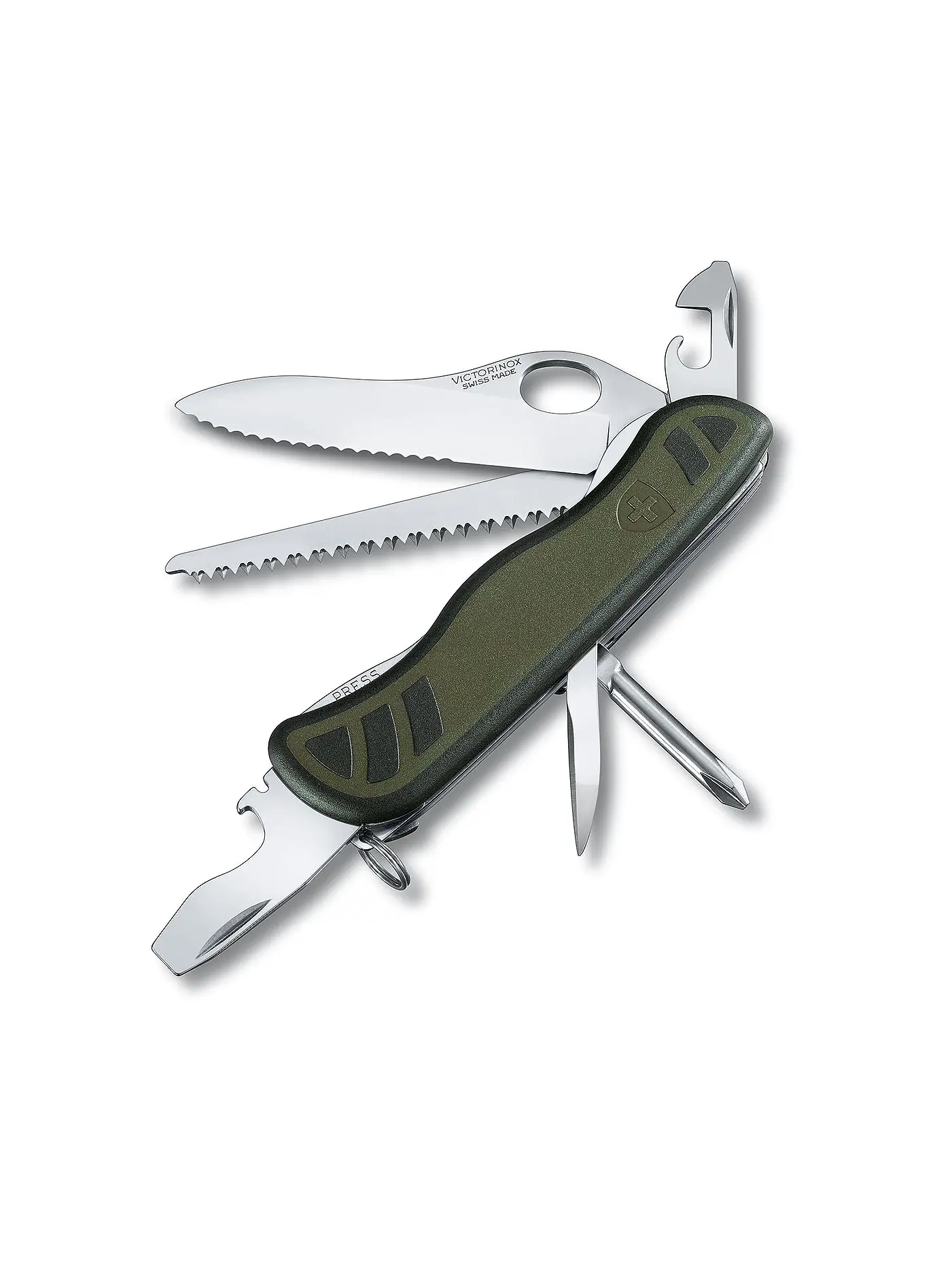 VICTORINOX | Taschenmesser Schweizer Soldatenmesser 08 | olive