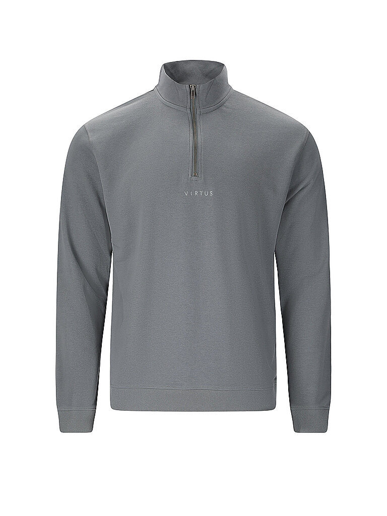 VIRTUS VIRTUS Herren Sweater Minne Half Zip grau | S, grau