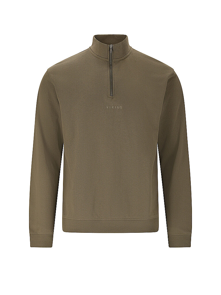 VIRTUS VIRTUS Herren Sweater Minne 1/2 Zip braun | S, braun