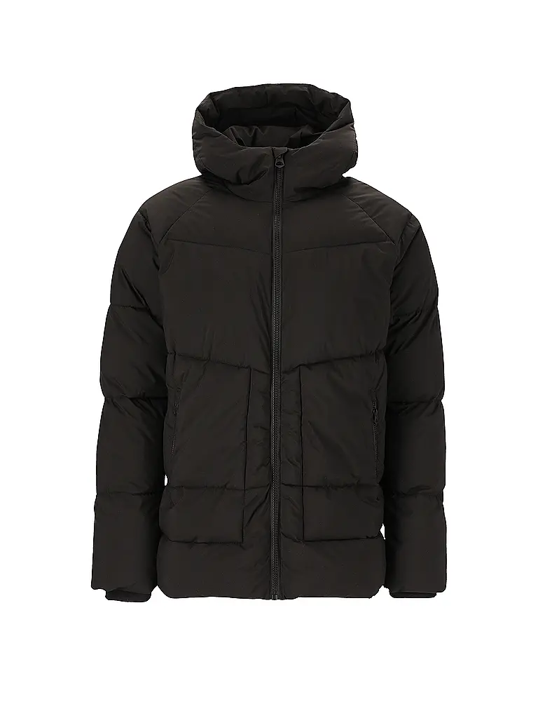 VIRTUS | Herren Freizeitjacke Mackey Puffer Hoodie | Schwarz