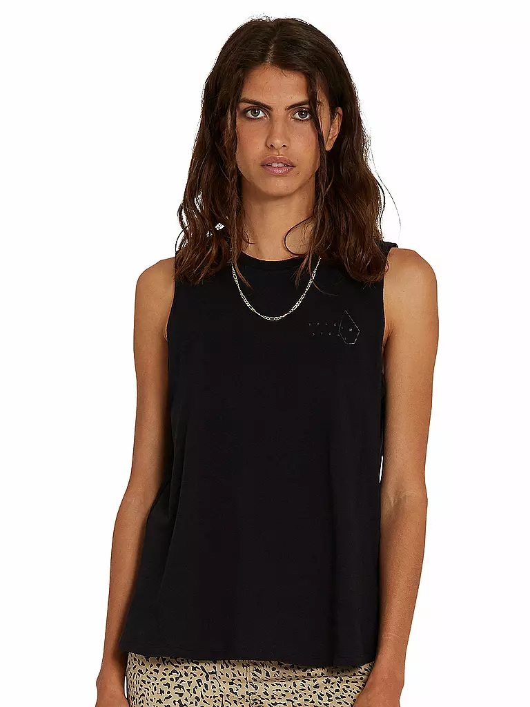 VOLCOM | Damen Beachtank Frontye | schwarz