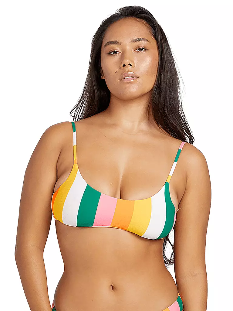 VOLCOM | Damen Bikinioberteil Along Those Lines Crop | bunt