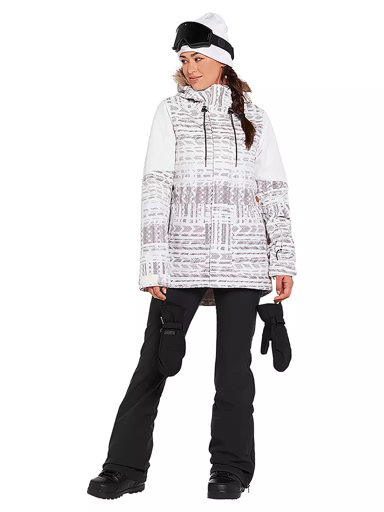 VOLCOM | Damen Snowboardjacke Shadow Ins | grau