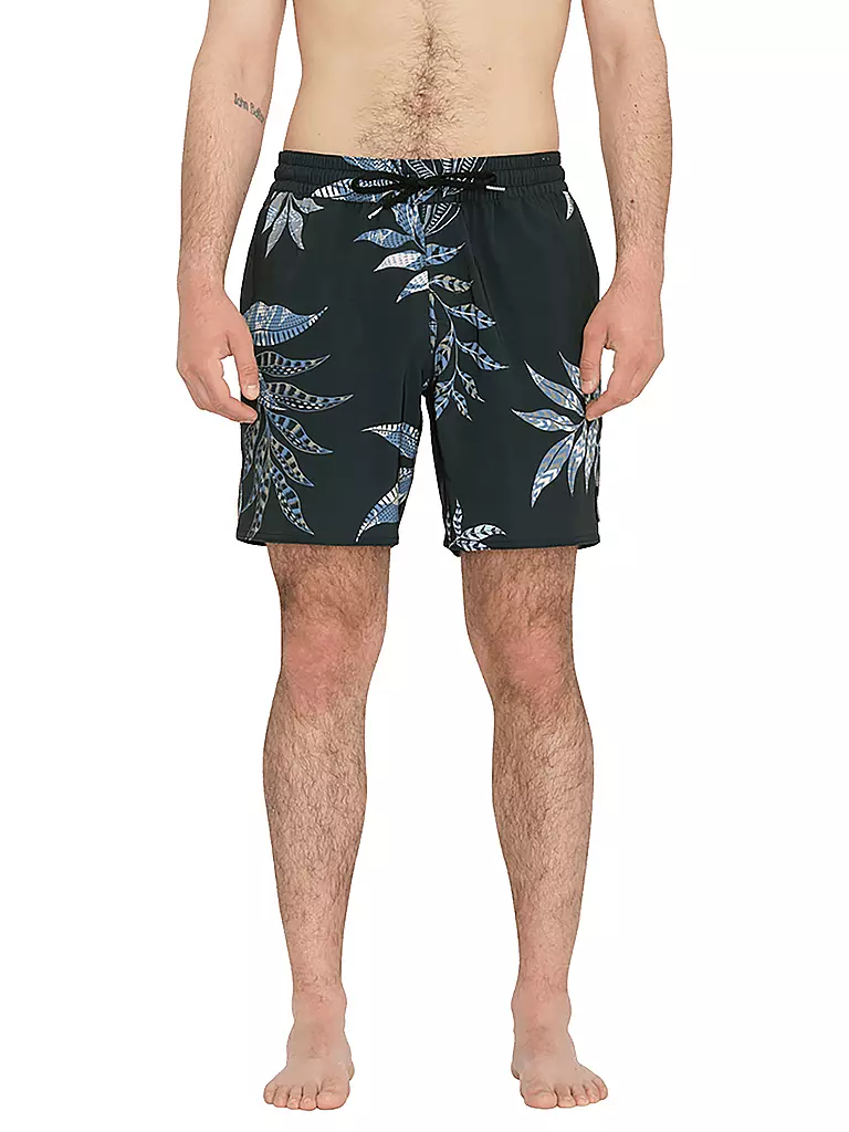 VOLCOM | Herren Badeshort Baffle Trunk 17 | schwarz