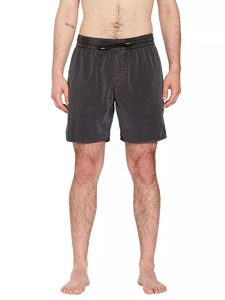 VOLCOM | Herren Badeshort Center 17" Trunk | schwarz