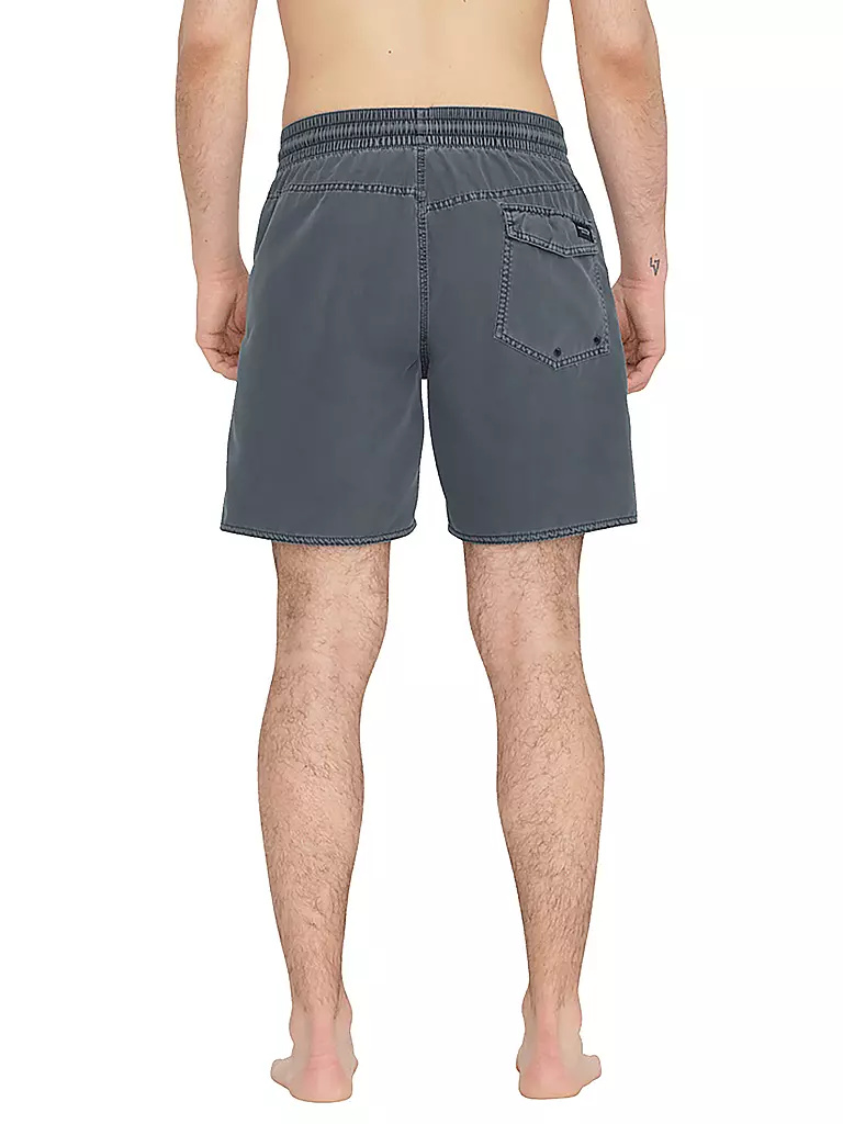 VOLCOM | Herren Badeshort Center 17" Trunk | grau