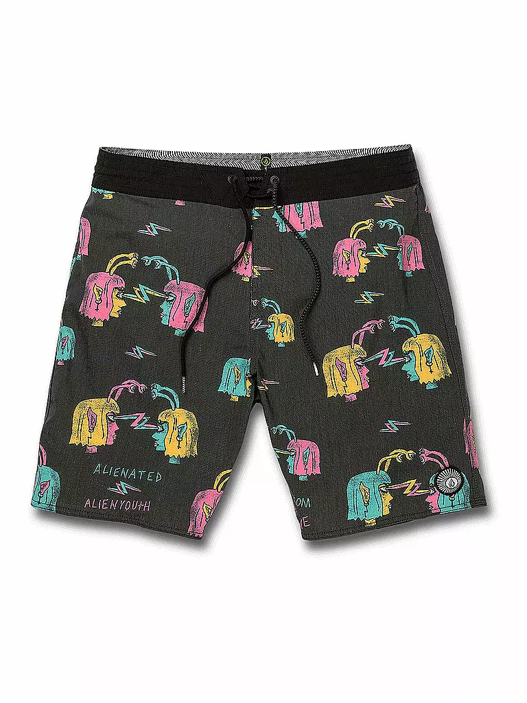 VOLCOM | Herren Beachshort Alienated | schwarz