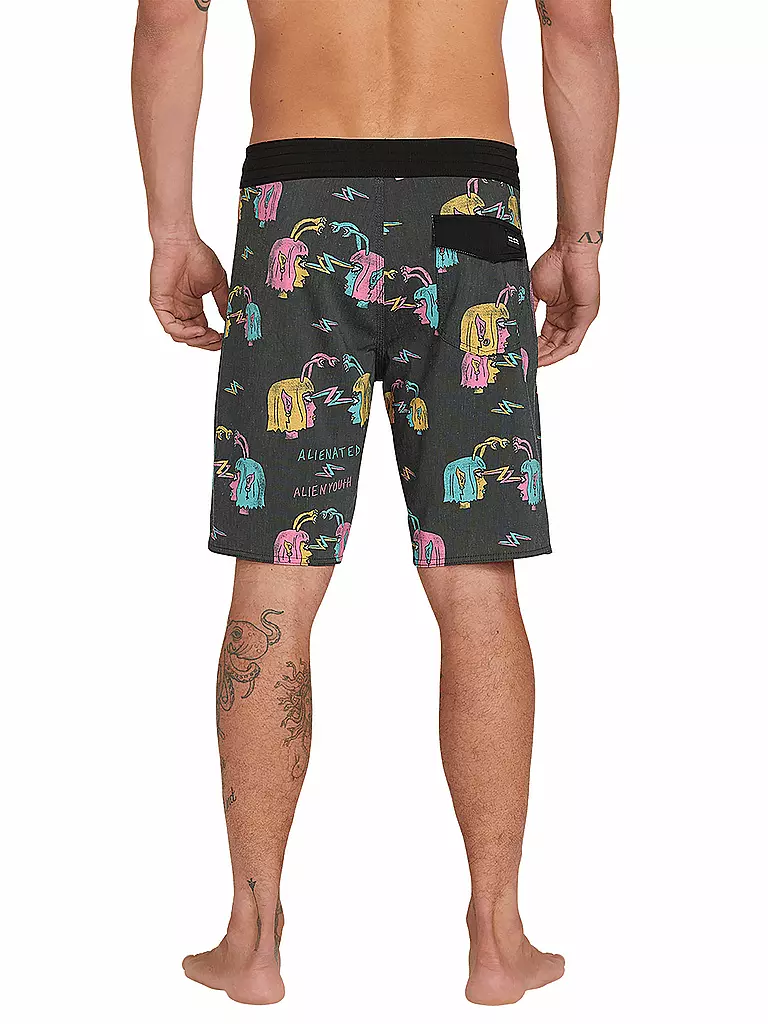 VOLCOM | Herren Beachshort Alienated | schwarz