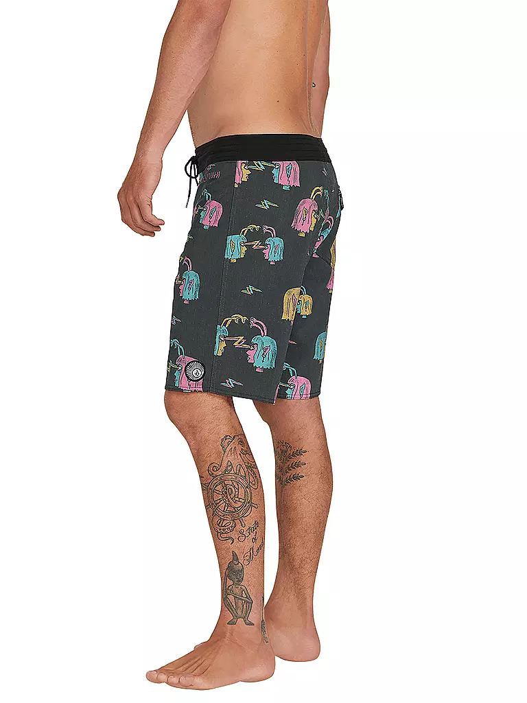 VOLCOM | Herren Beachshort Alienated | schwarz