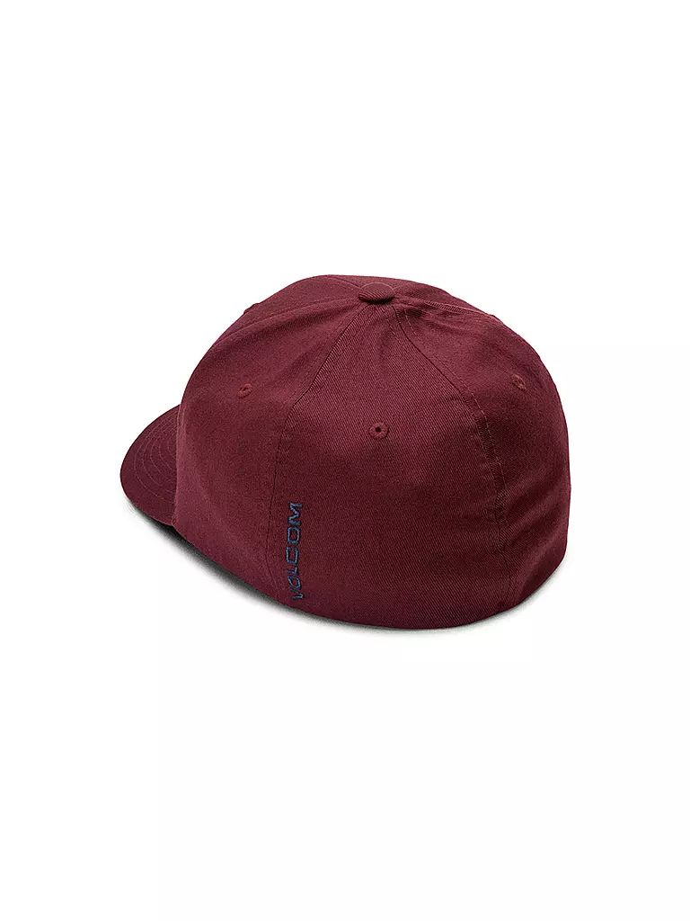 VOLCOM | Herren Kappe Full Stone Flexfit | dunkelrot