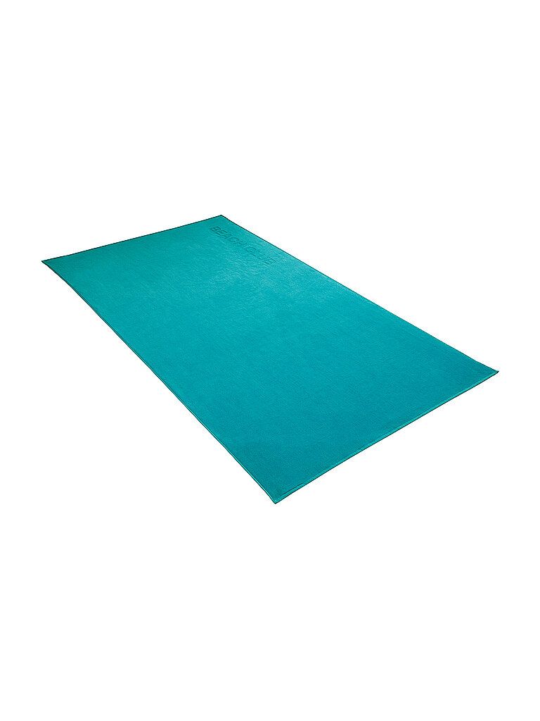 VOSSEN VOSSEN Velour-Strandtuch Beach Club 100x180cm grün, grün