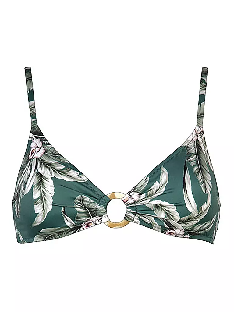 WATERCULT | Damen Bikinioberteil Bralette Fantasy Resort | grün