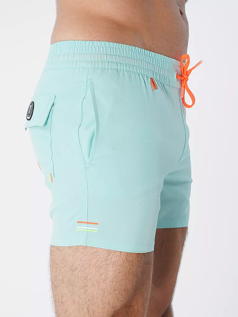 WATTS | Herren Badeshort | hellblau