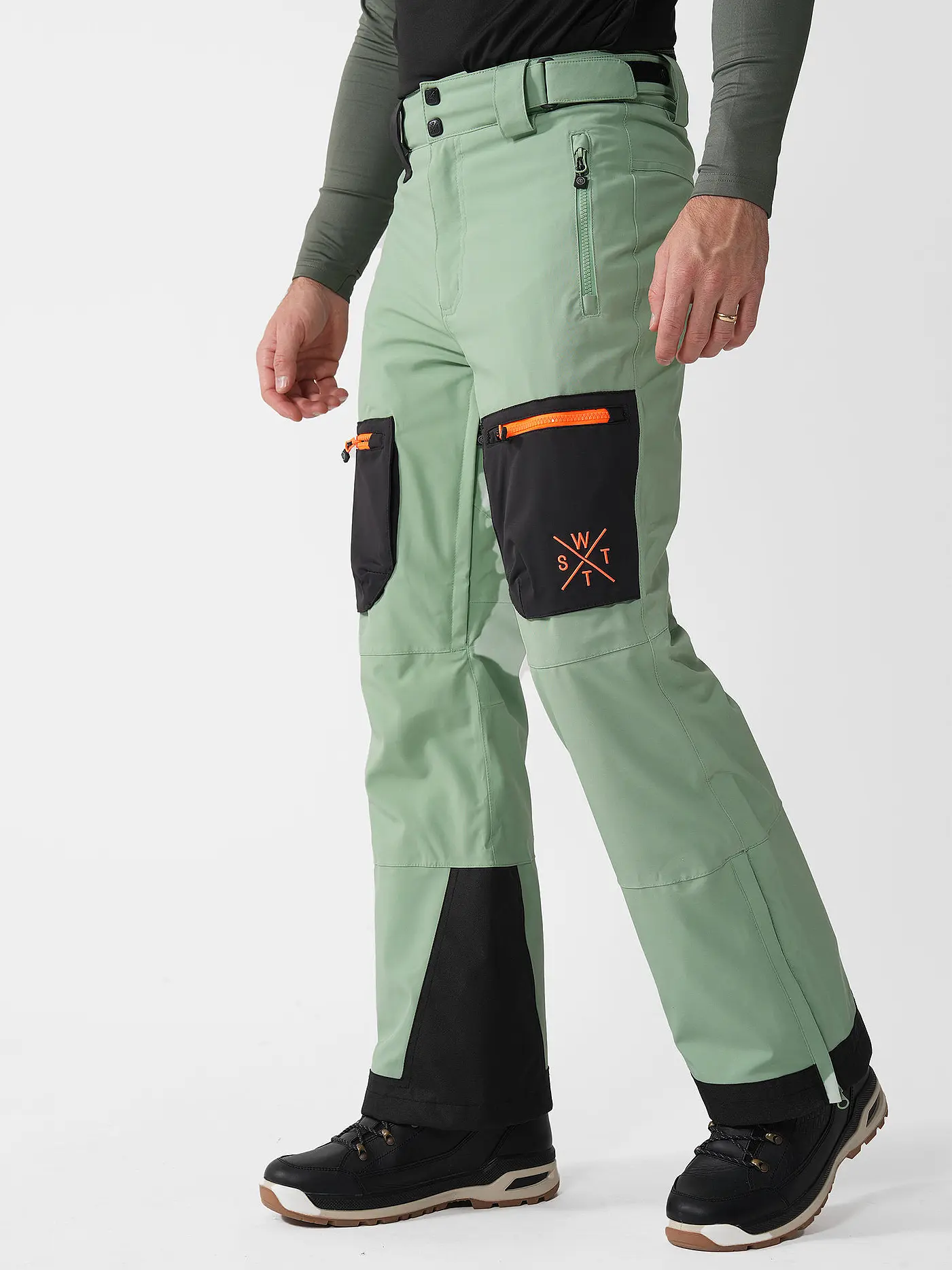 WATTS | Herren Skihose Jib | hellgrün