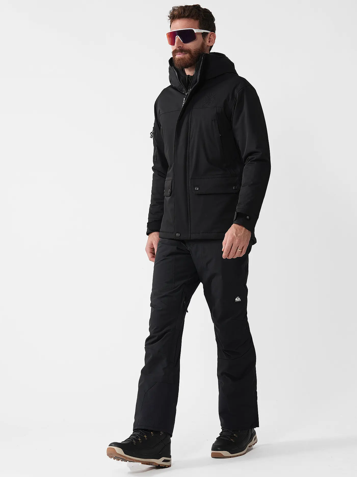 WATTS | Herren Skijacke Clever  | schwarz