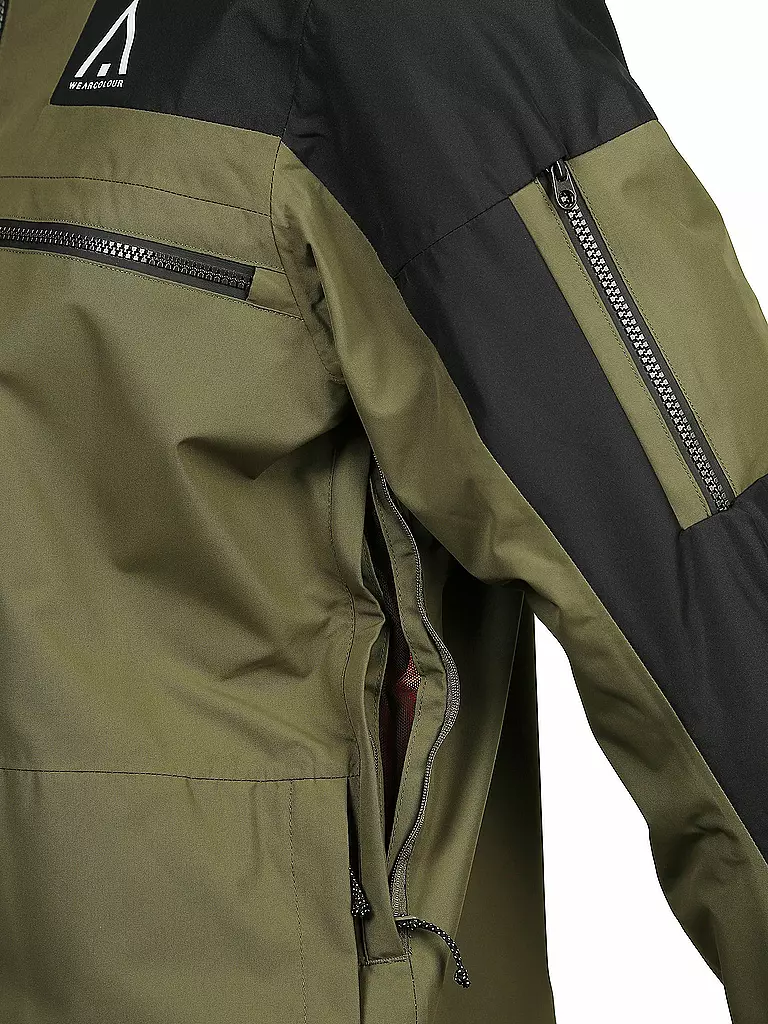 WEARCOLOUR | Herren Snowboardjacke Frame | grün