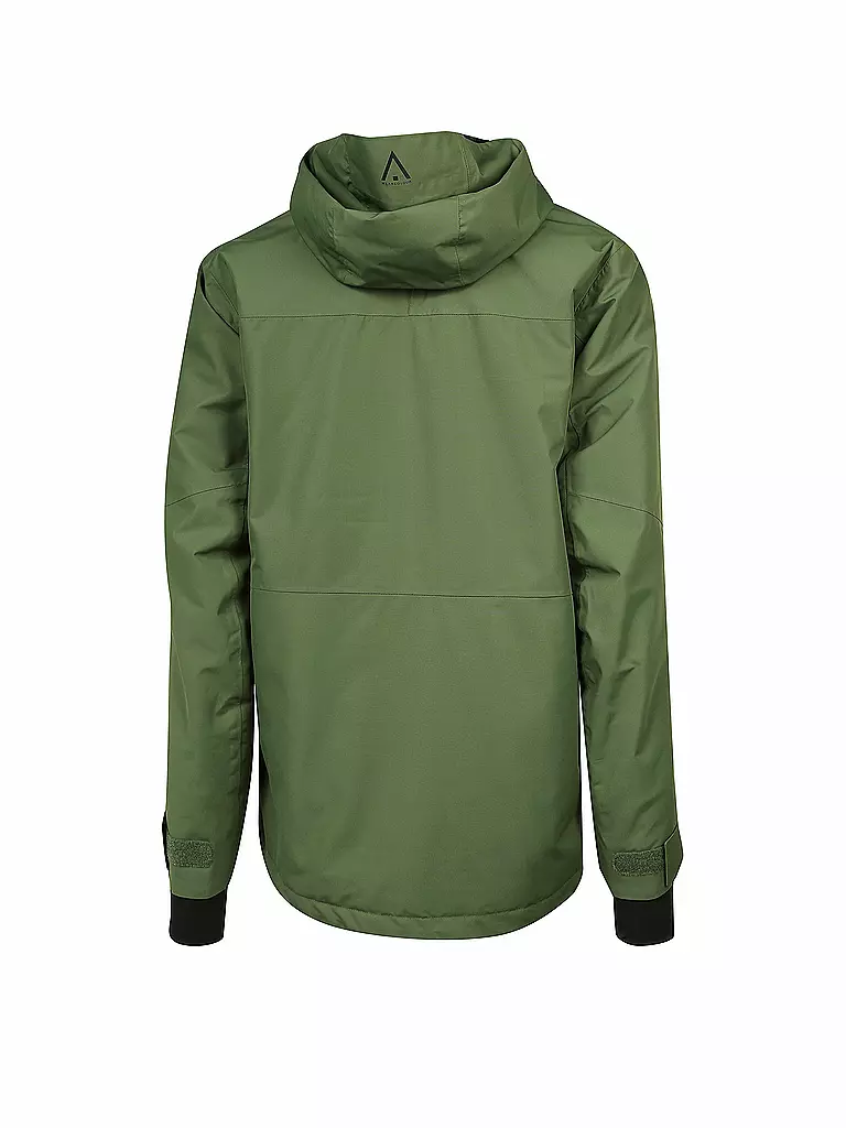 WEARCOLOUR | Herren Snowboardjacke Grid | grün