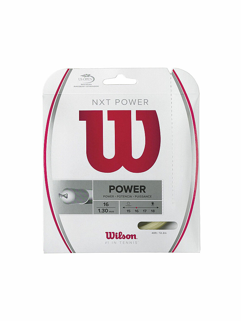 Wilson WILSON Tennissaite NXT Power 16 12m, transparent