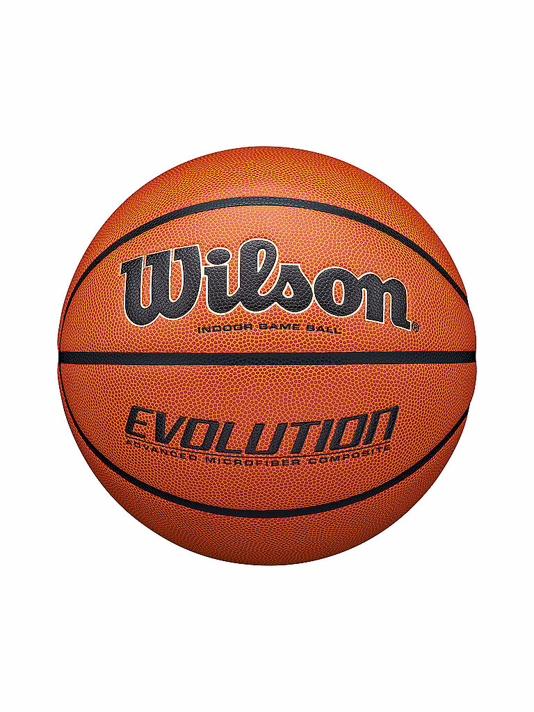 Wilson WILSON Basketball Evolution Indoor Game Ball braun, braun