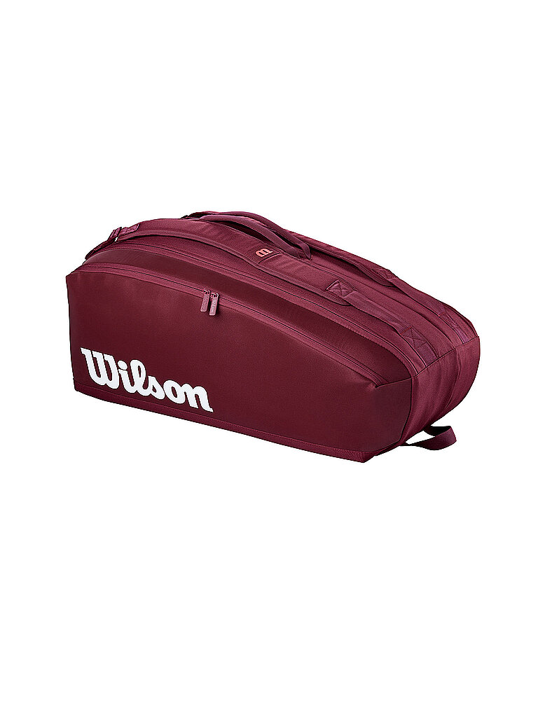 WILSON Tennistaschen Defyer V1 9er dunkelrot