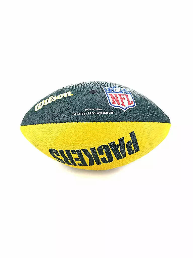 WILSON | American Football NFL JR Team Football Green Bay Packers | grün