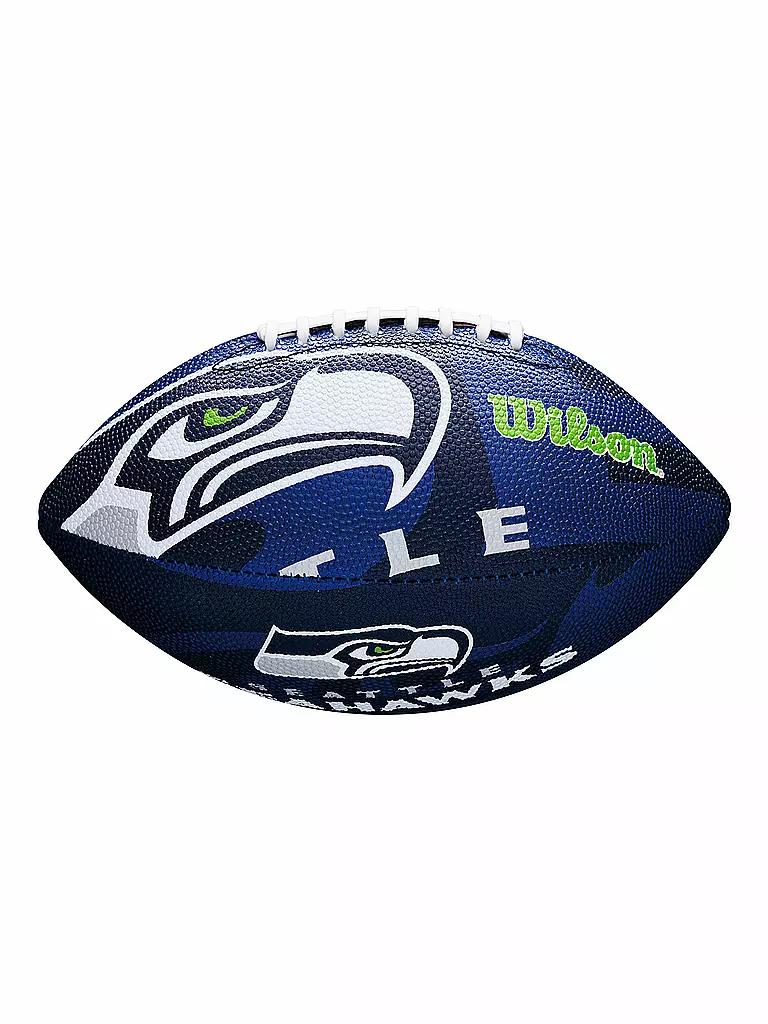 WILSON | American Football NFL JR Team Football Seattle Seahawks | blau