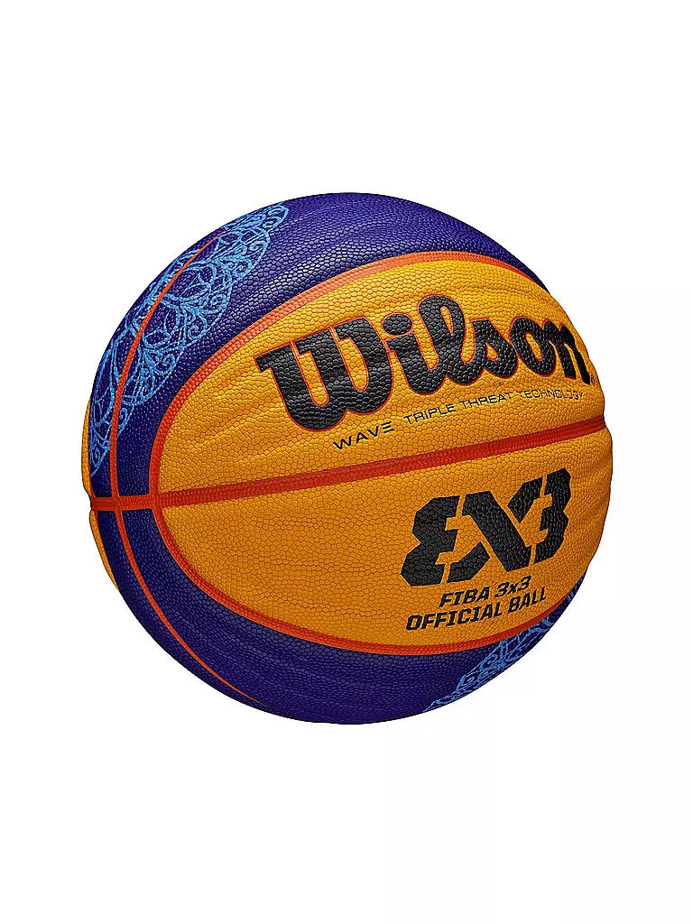 WILSON | Basketball FIBA 3x3 Paris Retail 2024 Gameball | blau