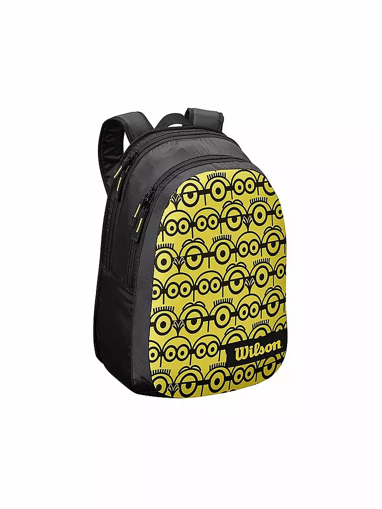 WILSON | Kinder Tennisrucksack Minions Junior | gelb