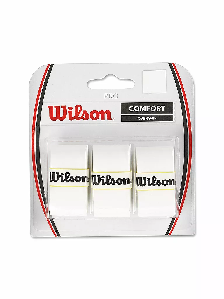 WILSON | Tennis Overgrips Pro White 3 Stk. | weiss