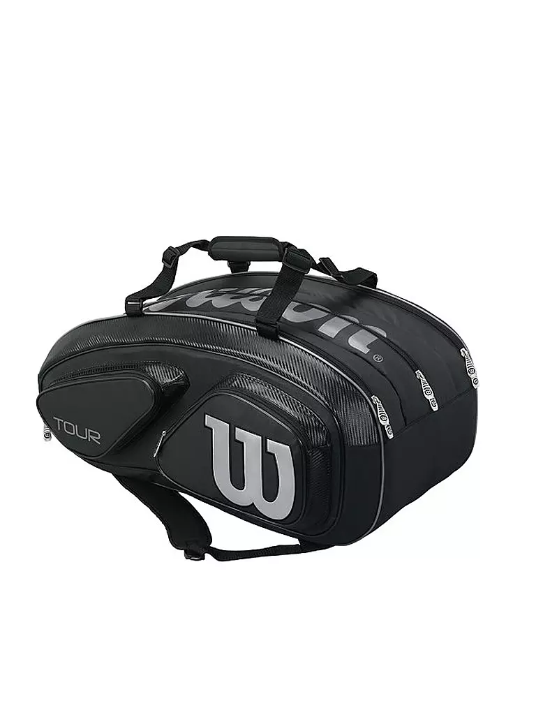 WILSON | Tennis Tasche Tour V15 | schwarz