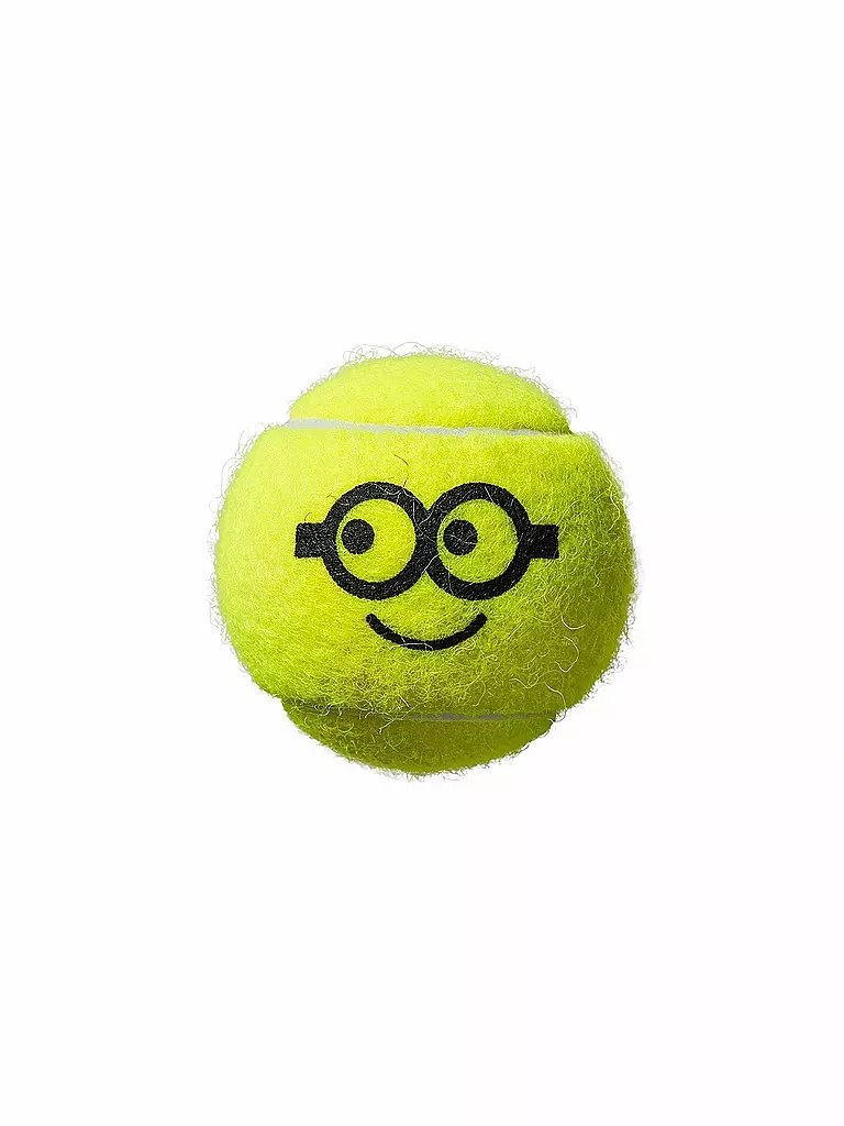 WILSON | Tennisbälle Championship Minions 3er Dose | gelb