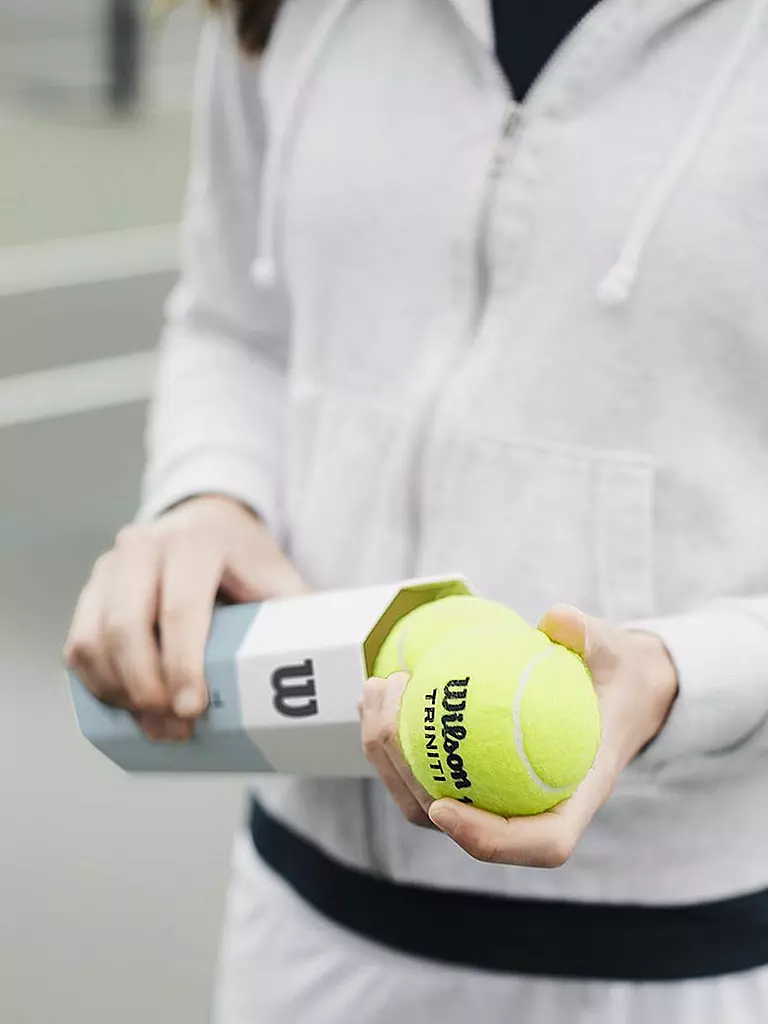 WILSON | Tennisbälle Triniti 3er Box | gelb