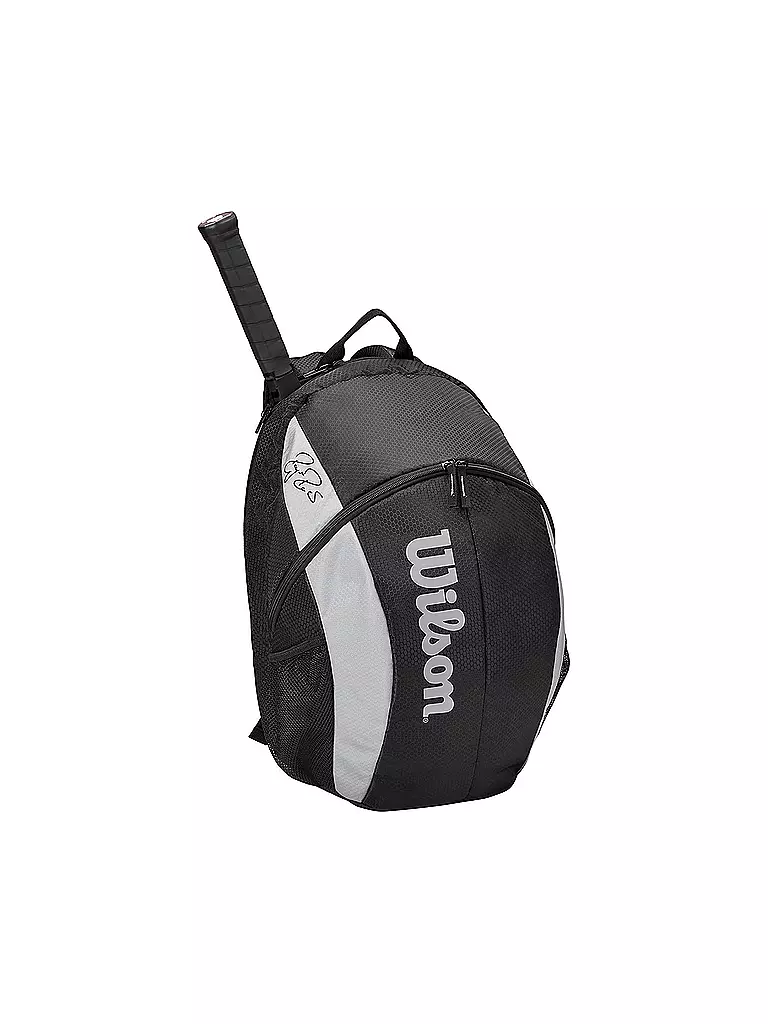 WILSON | Tennisrucksack Roger Federer Team | schwarz