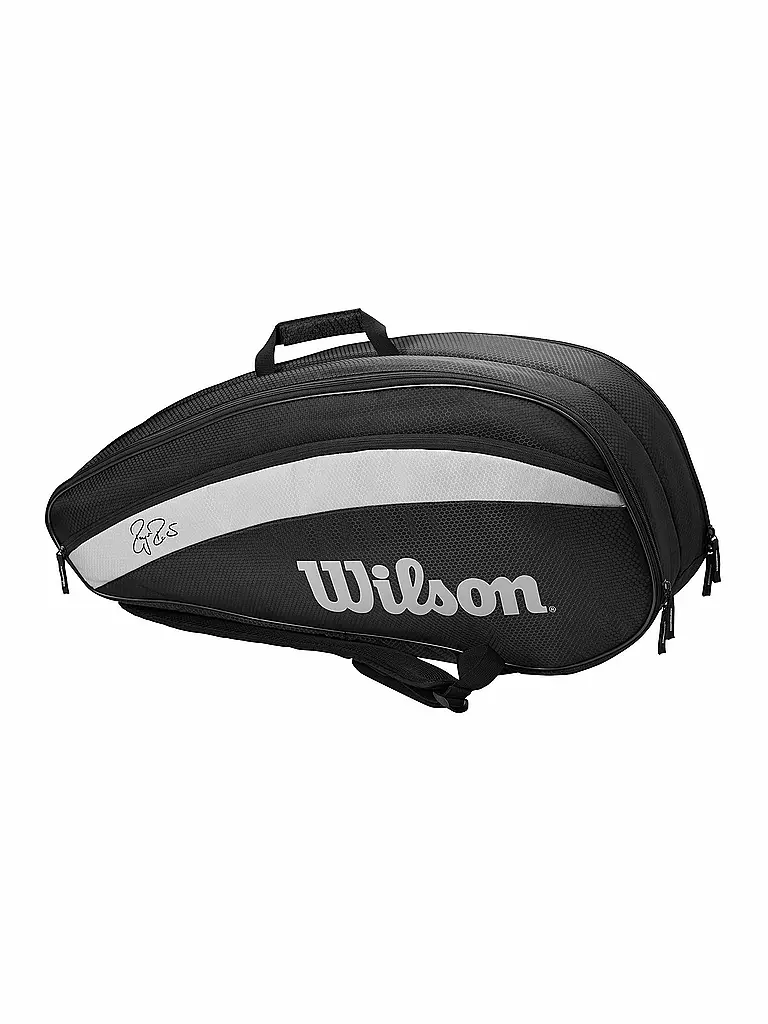 WILSON | Tennistasche Fed Team 6er Pack | schwarz