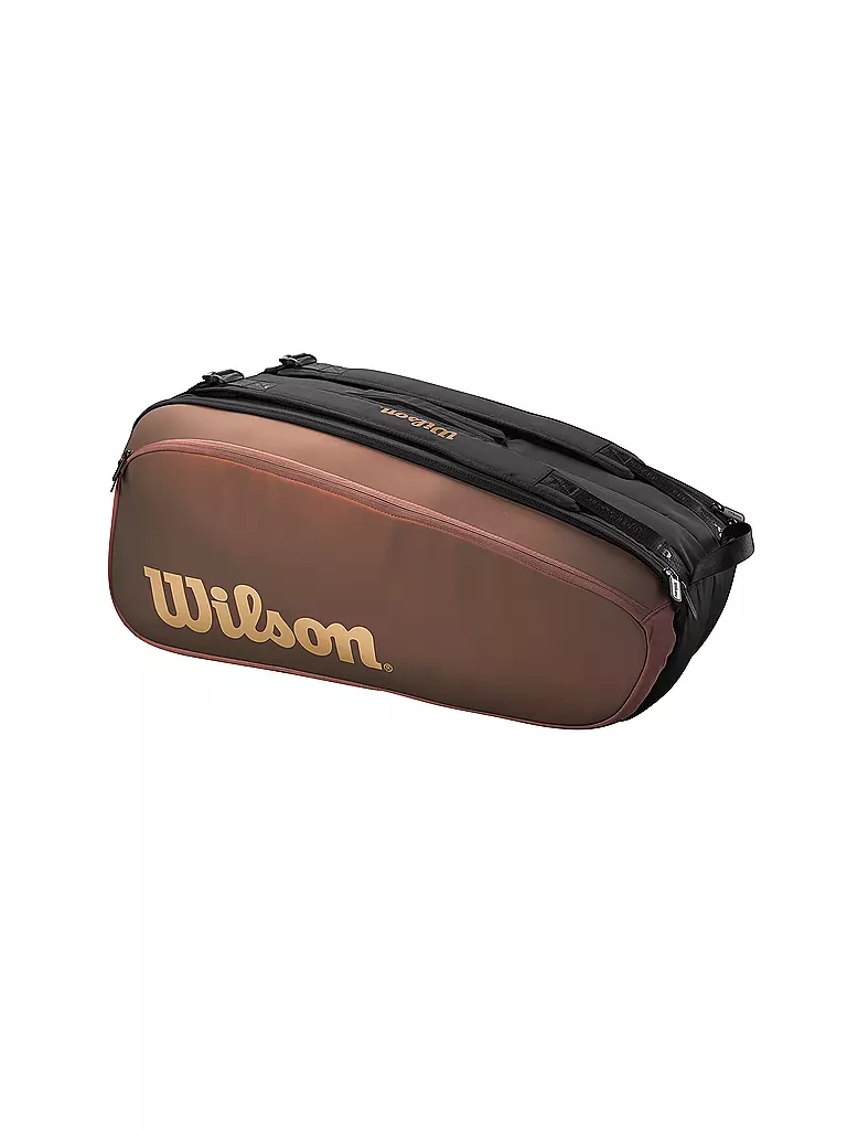 WILSON | Tennistasche Pro Staff v14 Super Tour 9er | braun