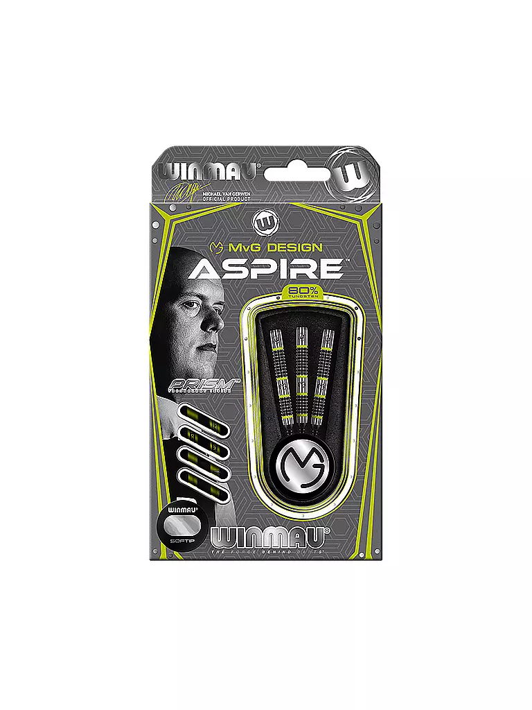 WINMAU | Softdart-Pfeile MvG Aspire 20g | grün